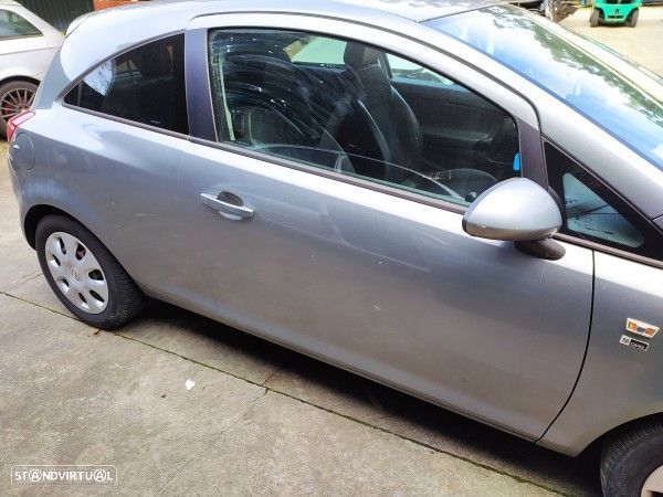 Vidro Lateral Painel Tras Direito Opel Corsa D (S07) - 2