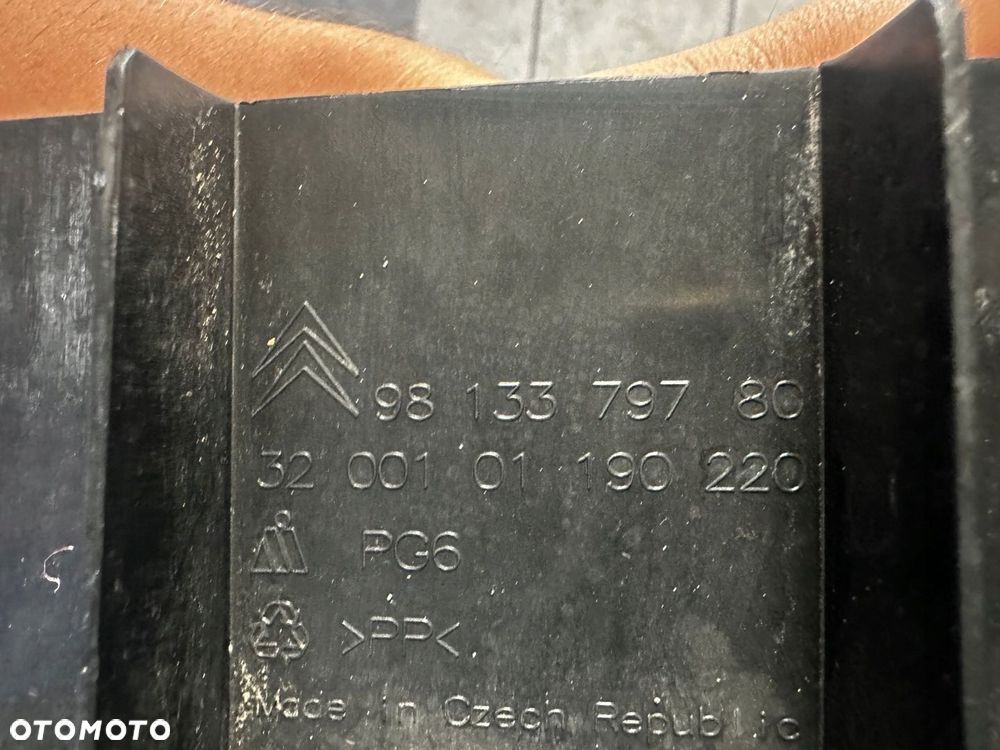 OSŁONA PŁYTA POD ZDERZAK BELKA DOLNA CITROEN C3 III 9813379780 - 7