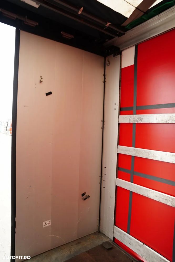 Wielton REMORCA  CU CORTINĂ / REMORCA 9 M / REMORCA CU ROTILE / ACOPERIȘ RIDICAT / ANVELOPE NOI / AXĂ RIDICATĂ - 22