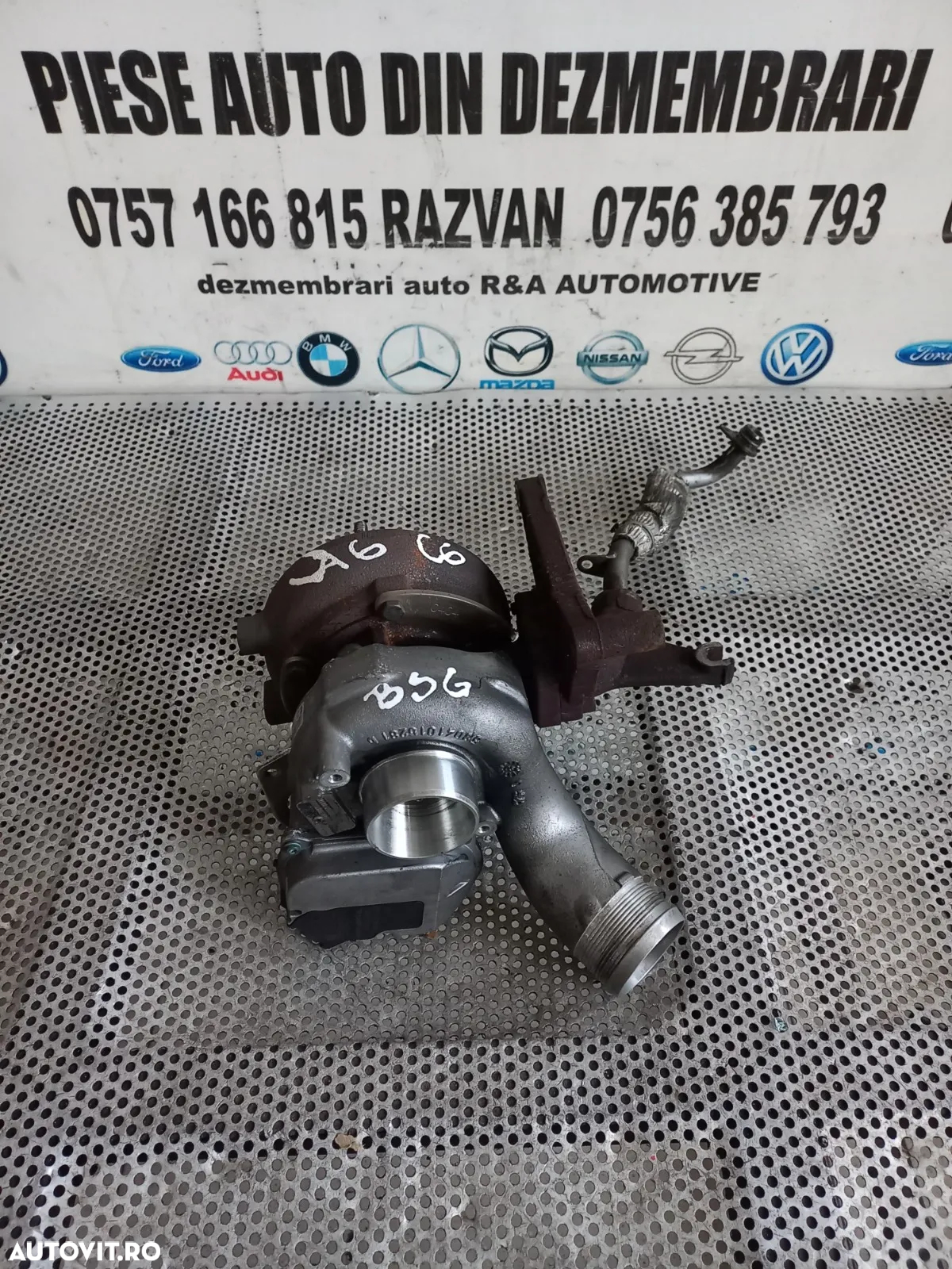 Turbo Turbina Audi A6 C6 A4 B7 2.7 Tdi Euro 4 Motor BPP BSG Cod T - Dezmembrari Arad - 5
