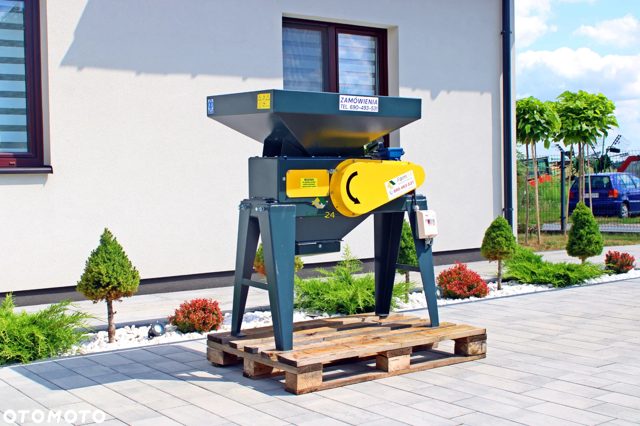 Gniotownik do zboża ziarna Gniotownik 3kW KA-ROL Zgniatacz ziarna Młynek - 2