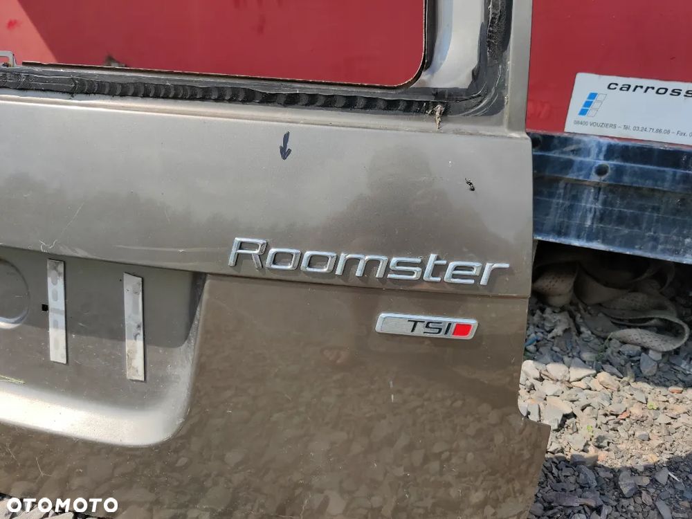 Klapa bagażnika Skoda Roomster Praktik Pokrywa bagażnika - 6