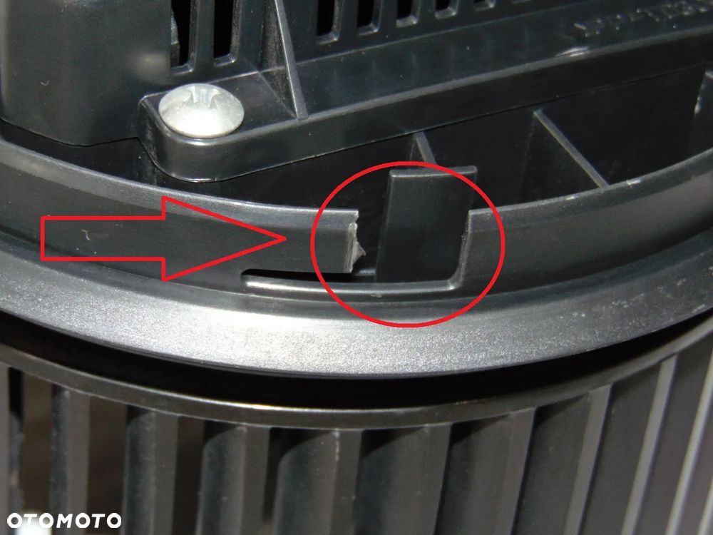 ORYGINAŁ wentylator nawiewu dmuchawa 3M5H-18456-CB Ford C-Max I Volvo V50 S40 II - 10