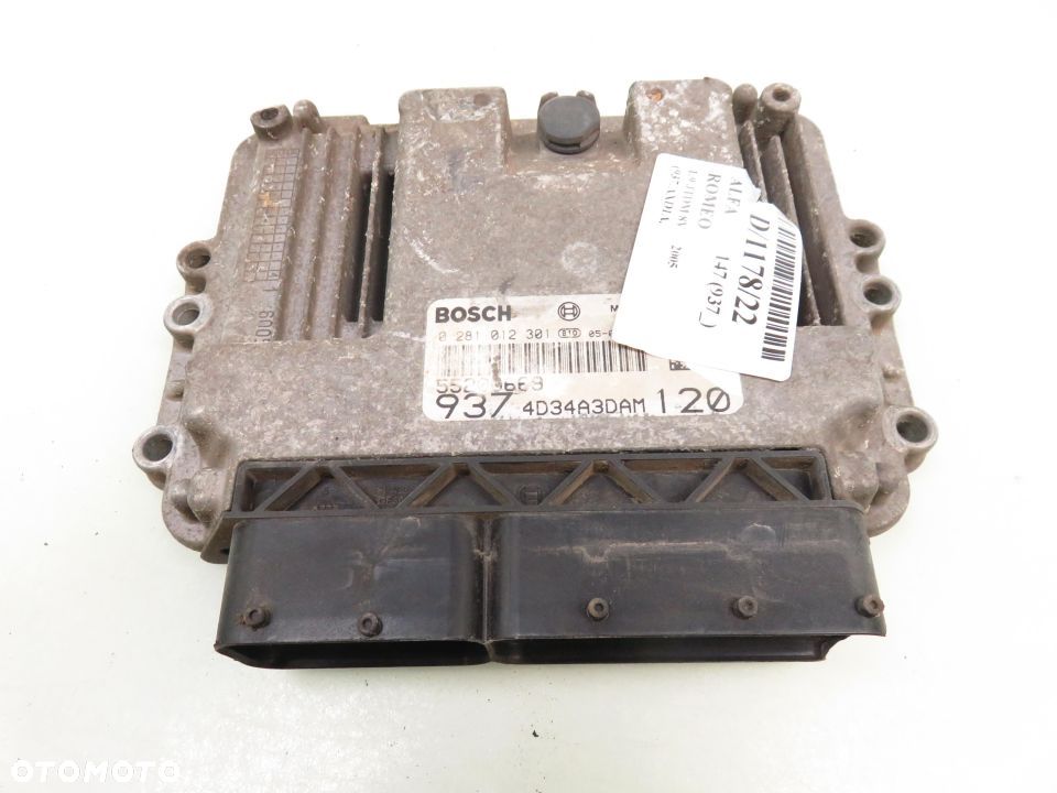 STEROWNIK ALFA ROMEO 147 1.9 JTDM 0281012301 - 1