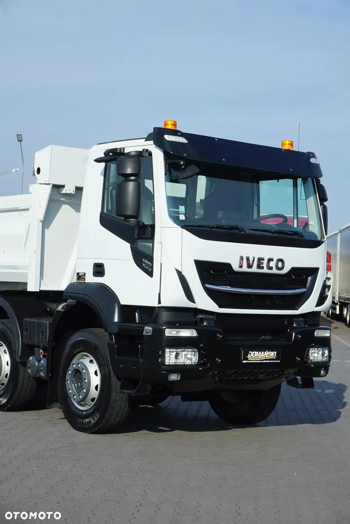 Iveco / TRAKKER / 480 / E 6 / WYWROTKA / 8 X 4 / HYDROBURTA / RETARDER - 30