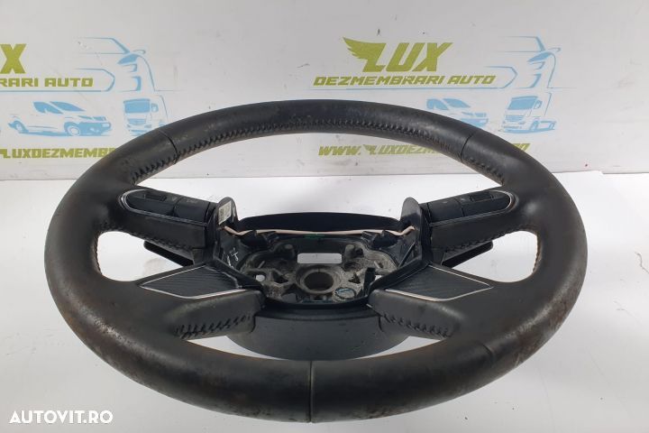 Volan din piele in 4 spite cu comenzi 4g0419091p Audi A6 4G/C7  [din 2010 pana  2014] seria - 1