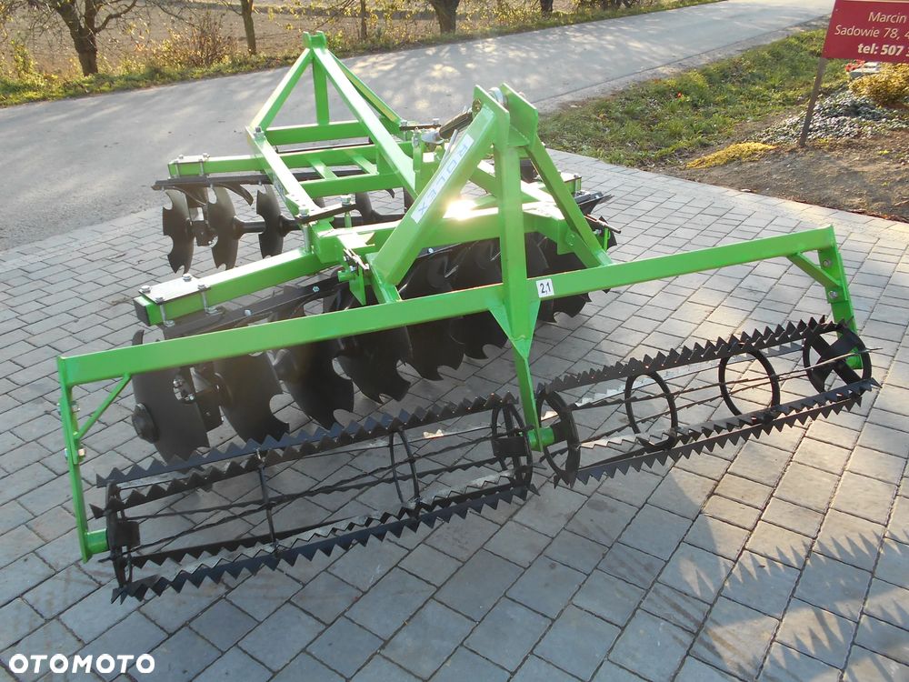 Brona talerzowa STRUMYK alfa V1,4 - 2,7m Talerzówka 2-walcowa z wałkiem - 7