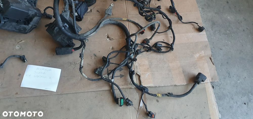 Instalacja wiązka silnika wtyczki wtyczka przewód kabel Kia Sportage III 1.7 CRDI - 2