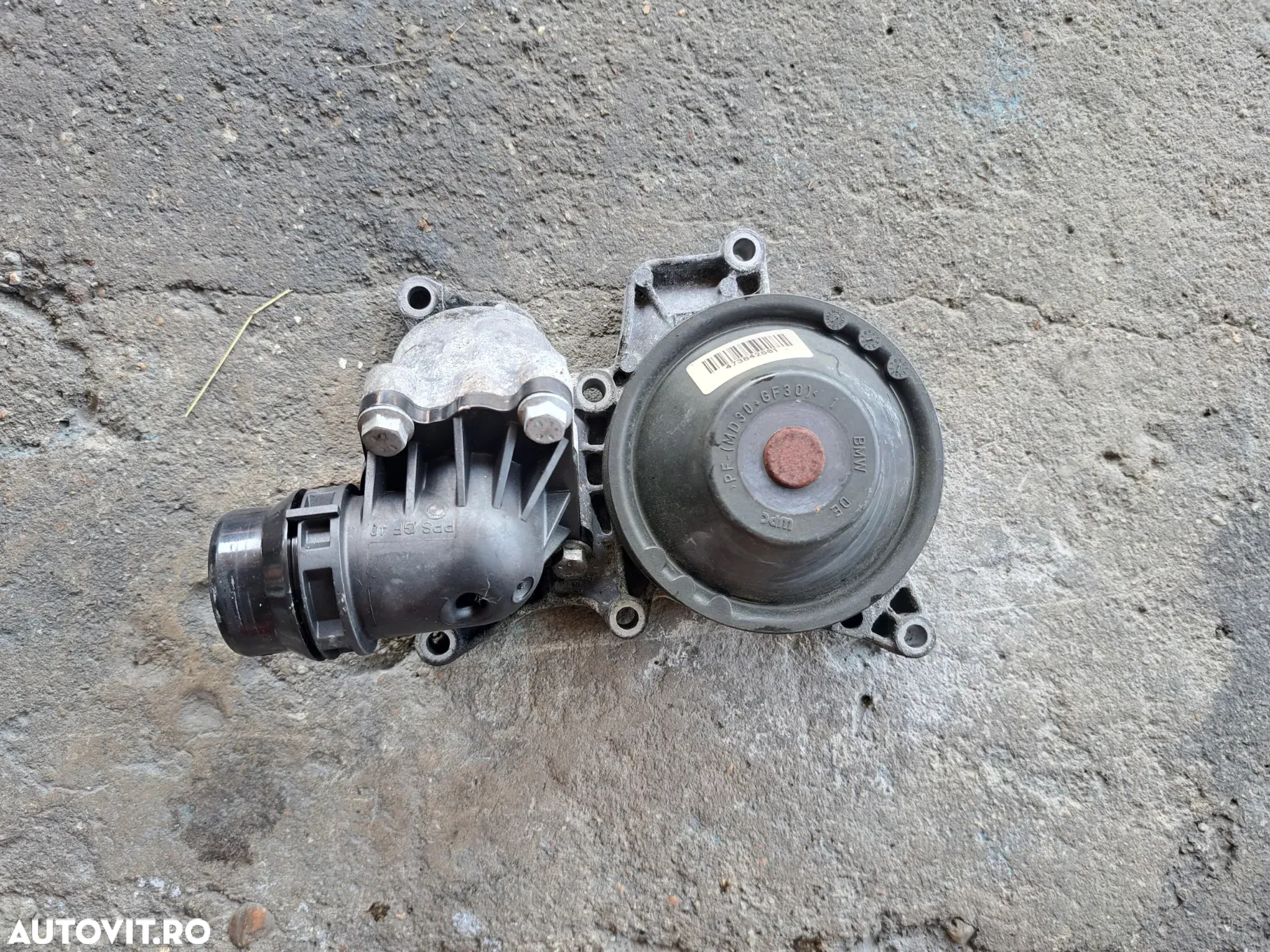 Pompa apa Gat pompa apa Termoflot Set conducte racire ulei Furtun termoflot Cot furtun originale BMW 245cp F07 F10 F11 F01 F02 E70 LCI E71 - 2