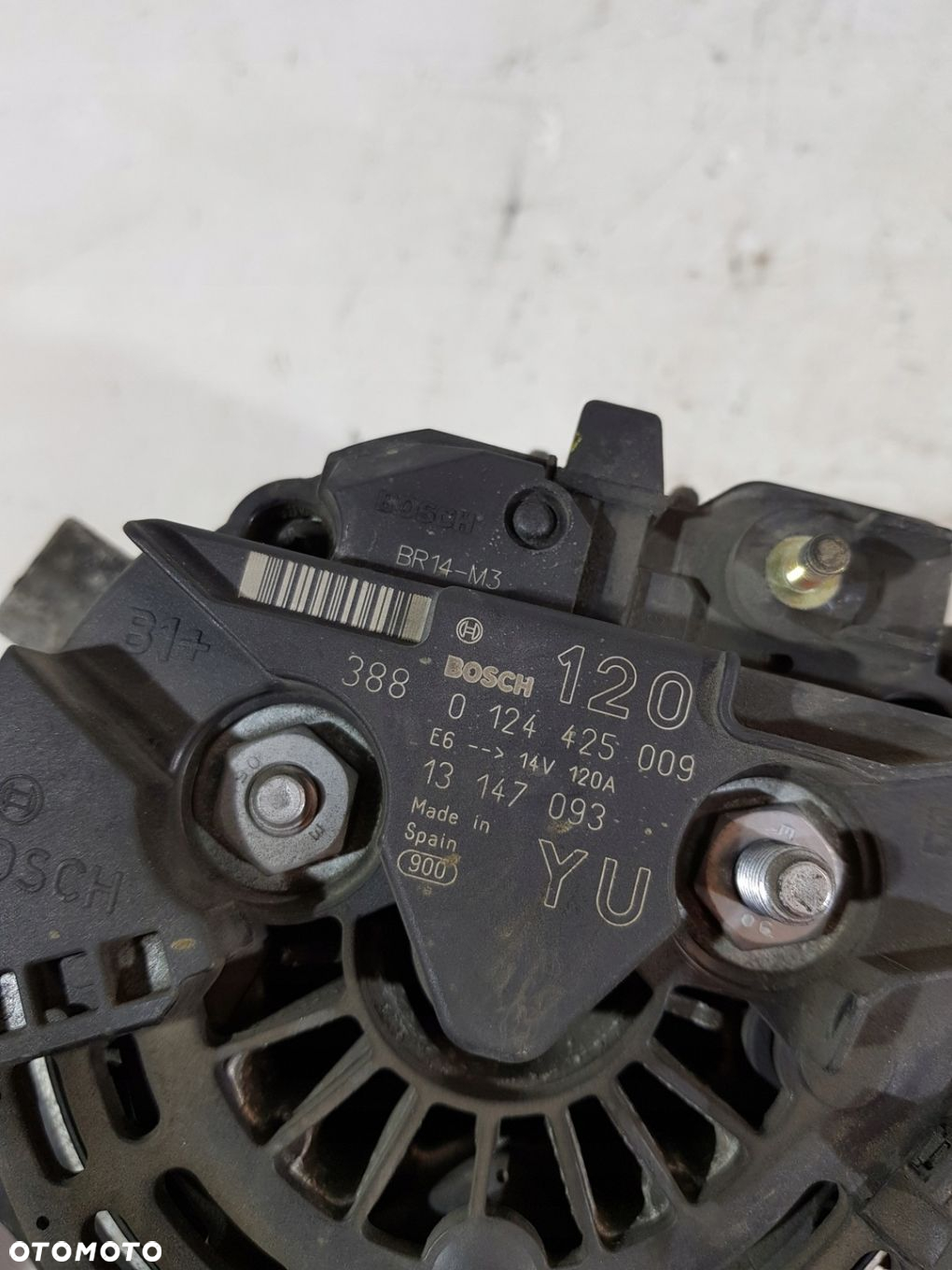ALTERNATOR 13147093 OPEL MERIVA A VECTRA C 1.6B Z16XE - 5