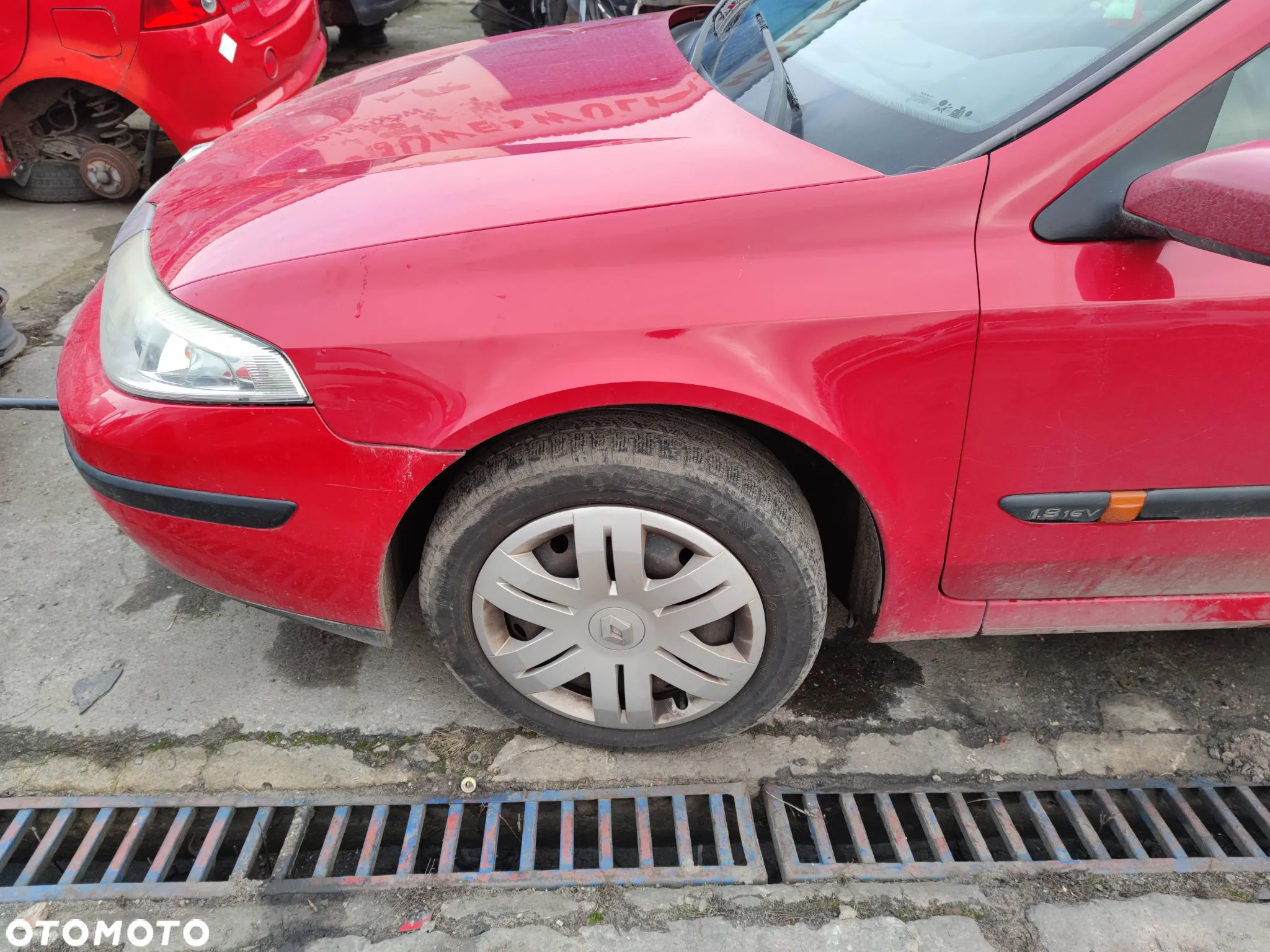 Renault laguna II silnik 1.8 16v lakier OV731 na części - 3