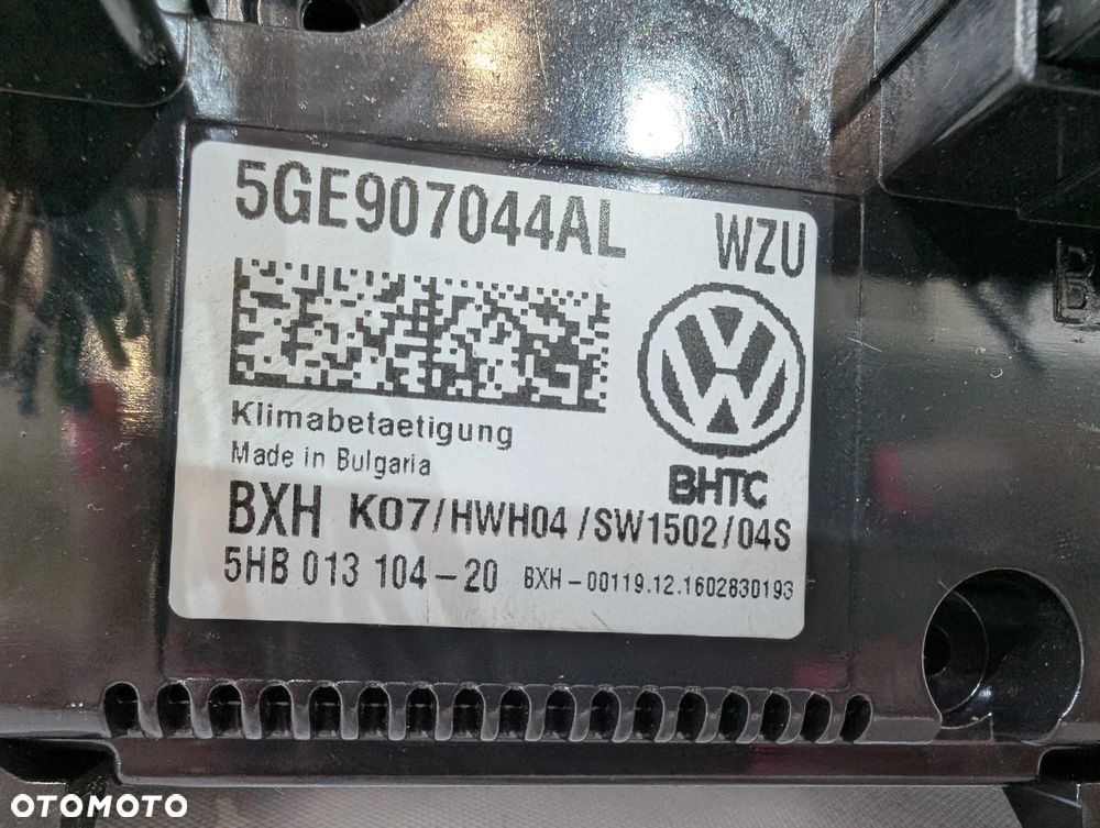 VW PASSAT B8 PANEL KLIMATYZACJI 5GE907044AL - 6