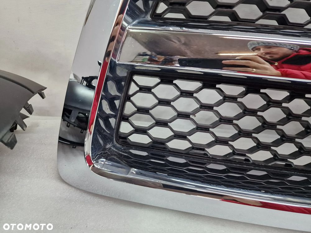 DODGE RAM 08- CHROMOWANA ATRAPA / GRILL PRZEDNI PRZÓD , ŁADNY , NR 1KX58TRMAB / 55277441AB , NR AUKCJI GL697 - 2