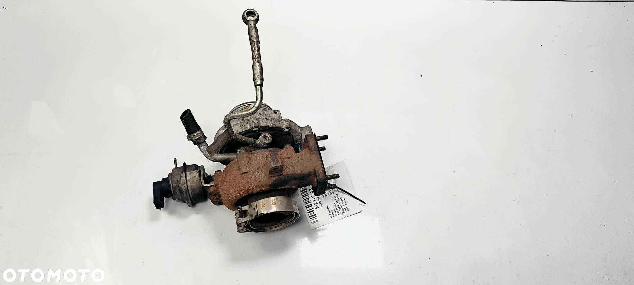 TURBOSPRĘŻARKA IVECO DAILY 35S18 5801894252 - 2