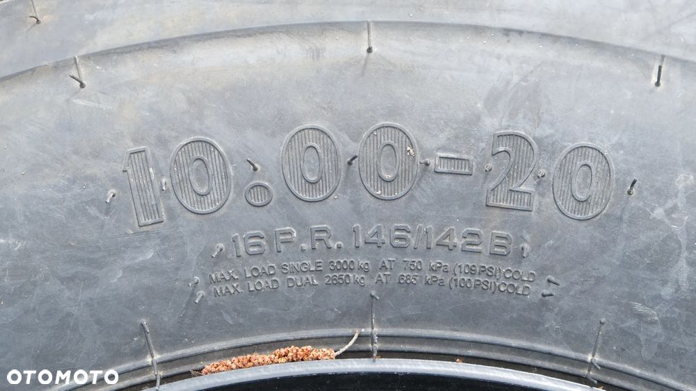 Opony 10.00-20  koła do koparki kołowej cat jcb liebherr inne - 5