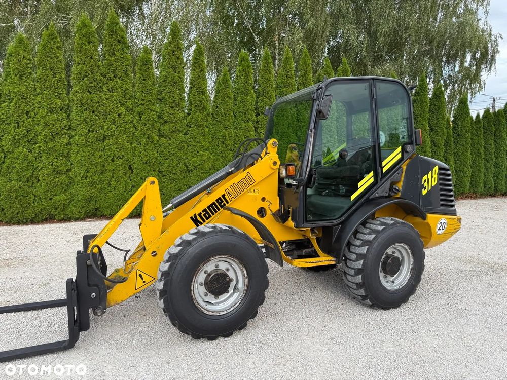 Kramer 318 / Z NIEMIEC / ORYGINAŁ / BARDZO ZWINNA - DWIE OSIE SKRĘTNE / SILNA / 418 320 420 520 312 - 13