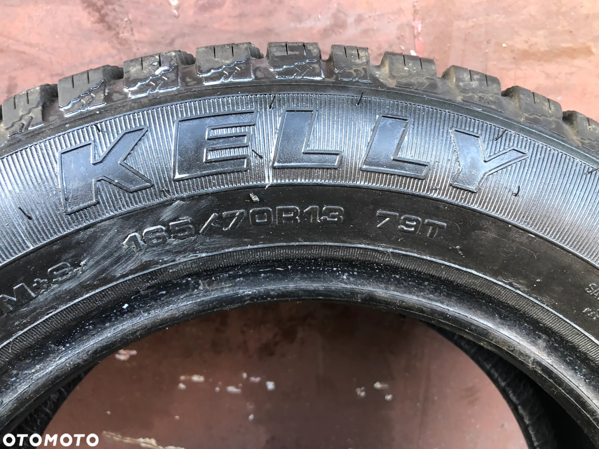 Opony Zimowe 165/70 R13 79T Bieżnik 7 MM 2017r Kelly Winter ST - 2 Szt - Gwarancja Wysyłka Montaż - 4