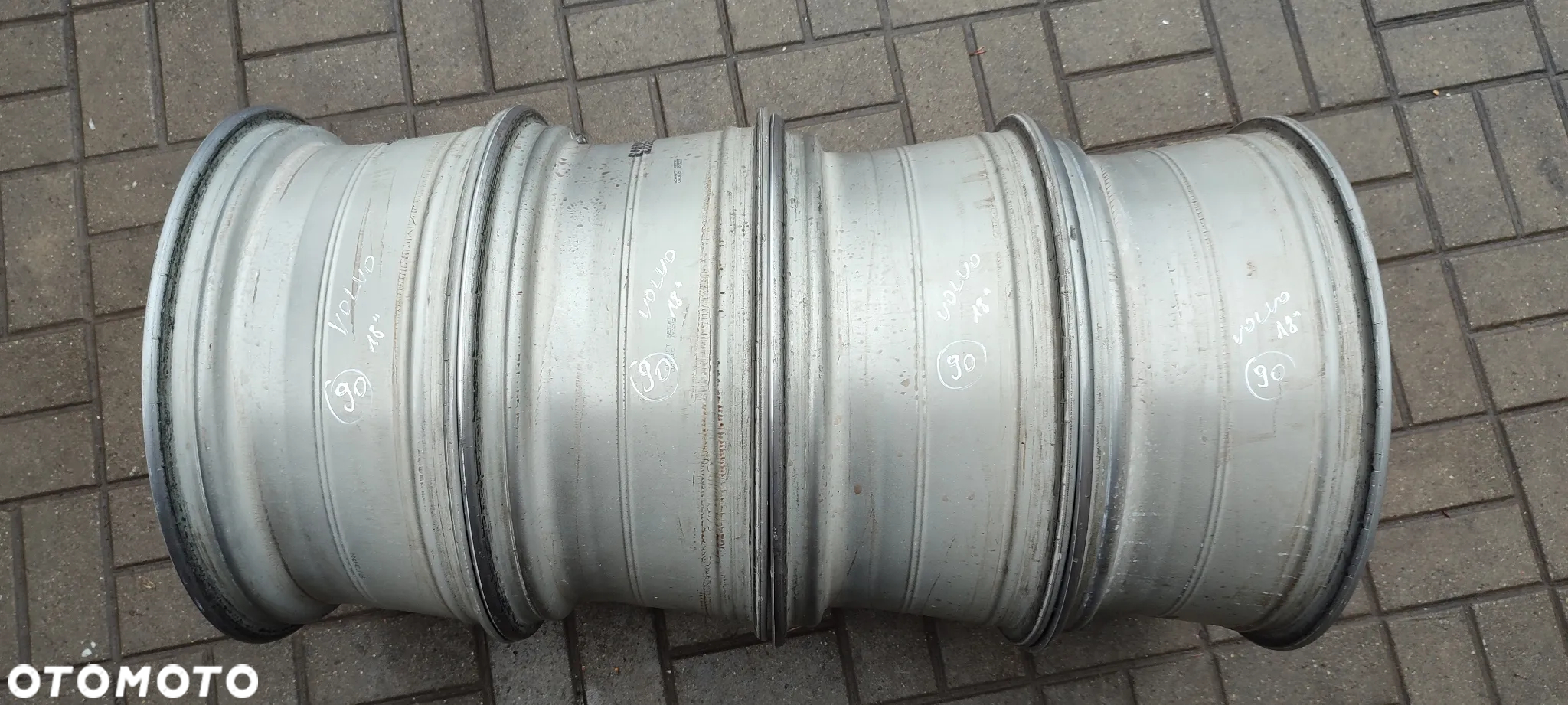 FELGI ALUMINIOWE 31290414DCLG 5x108 8Jx18 CALI ET 45 VOLVO V70 C70 BORBET KOMPLET 4 SZTUKI - 14