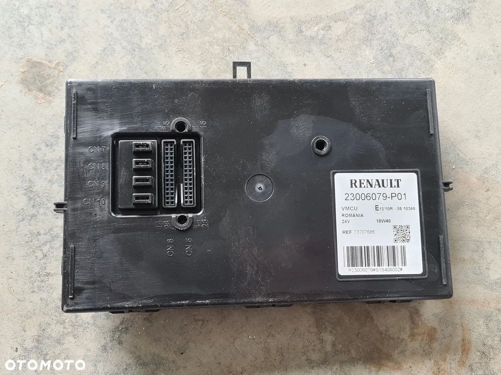 STEROWNIK MODUŁ VMCU RENAULT RANGE GAMA T C K 23006079 P01 22821377 P02 - 2
