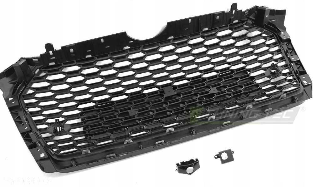 Atrapa Grill Kratka Tuning Black Glossy R S4 Look Audi A4 b9 8w 0 2015-2019 - 6