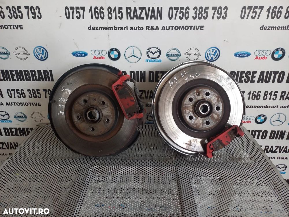 Fuzete Fuzeta Stanga Dreapta Spate Audi A8 4H D4 An 2010-2011-2012-2013-2014-2015-2016-2017 Cod 4H0506432C Dezmembrez Audi A8 4H D4 3.0 Tdi Quattro Motor CDT Cutie MXU Volan Stanga - Dezmembrari Arad - 1