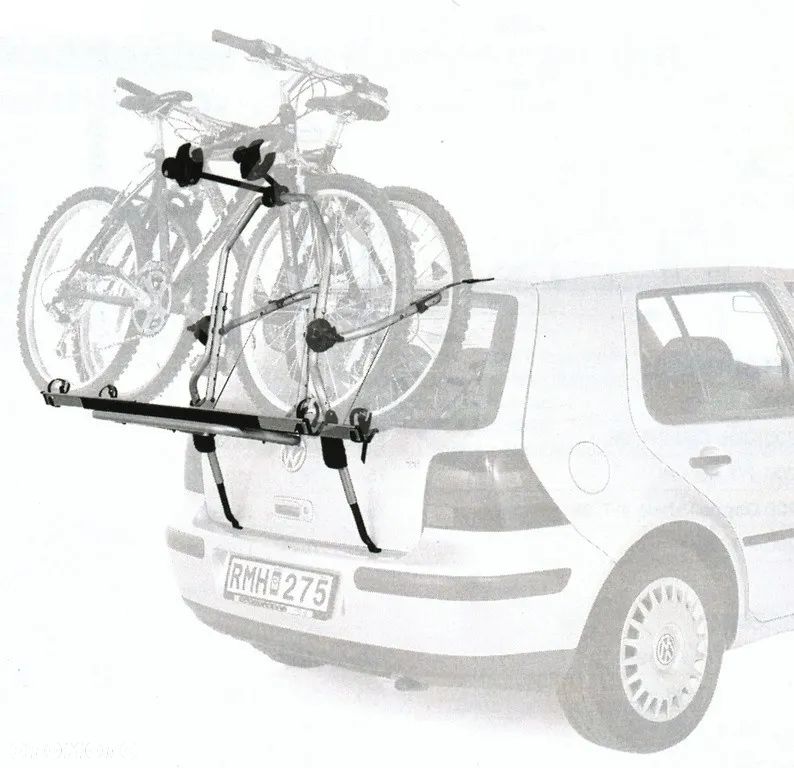 Bagażnik na tylna klapę Thule Clipon 9105 na 2 rowery - 1