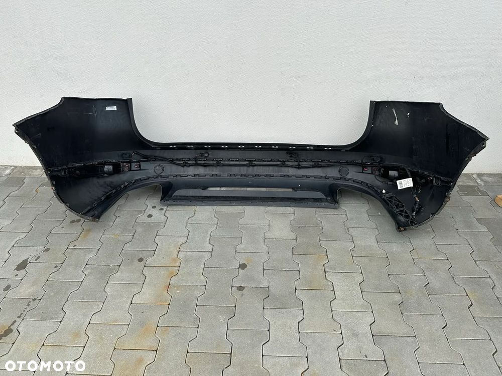 VW TOUAREG 7P 10-18R ZDERZAK TYL TYLNI SZARY LR7M 7P6807421B - 3