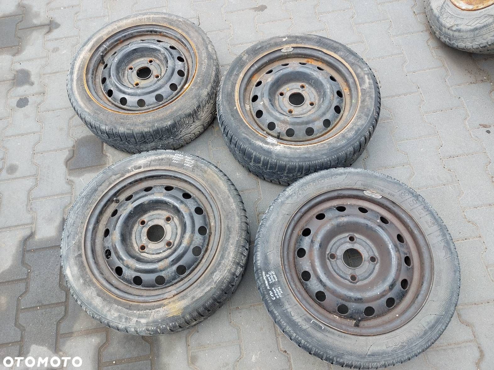 FELGI STALOWE 4 SZT KOMPLET 4x114,3 6Jx15 ET44 FI56,6 DAEWOO NUBIRA II - 1