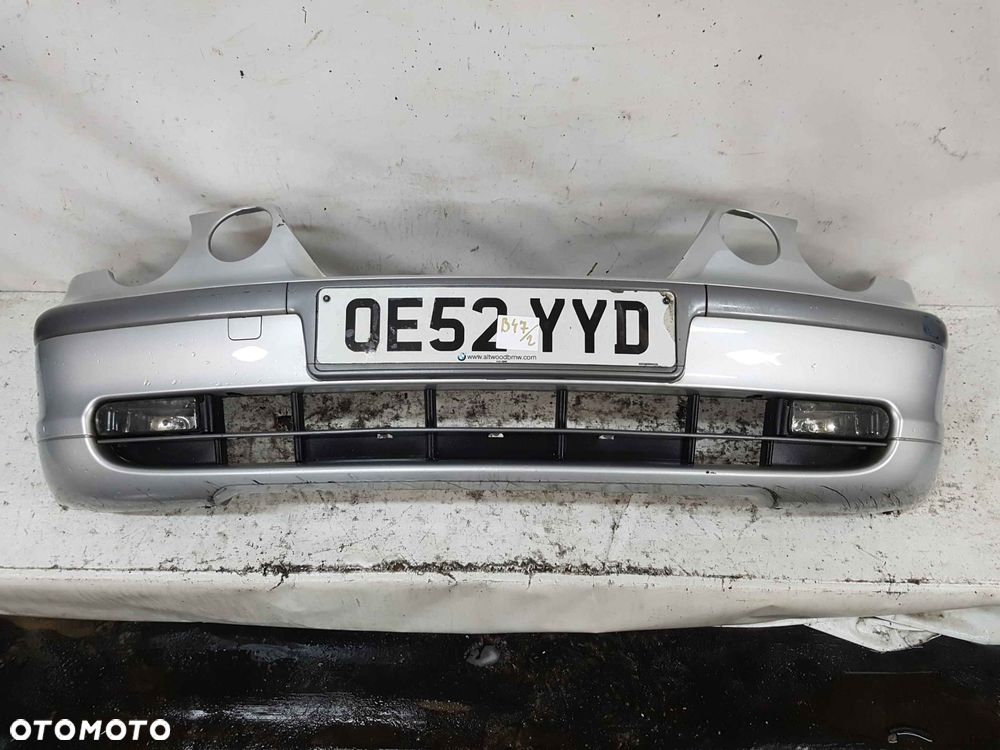^ ZDERZAK PRZÓD PRZEDNI DO BMW E46 COMPACT TITANSILBER SREBRNY HALOGENY - 1