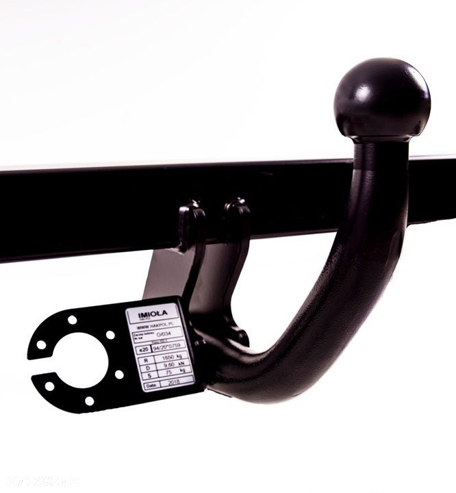 Opel Zafira B 2 II 2005-2011r. Hak Holowniczy Wiązka7 Pin+Moduł 7pin - 5