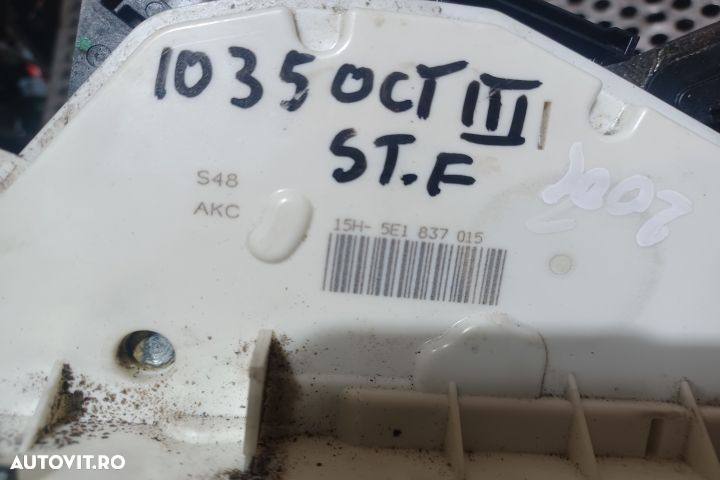 Broasca usa fata stanga 15H5E1837015 Skoda Octavia 3 [2013 - 2017] Co - 4