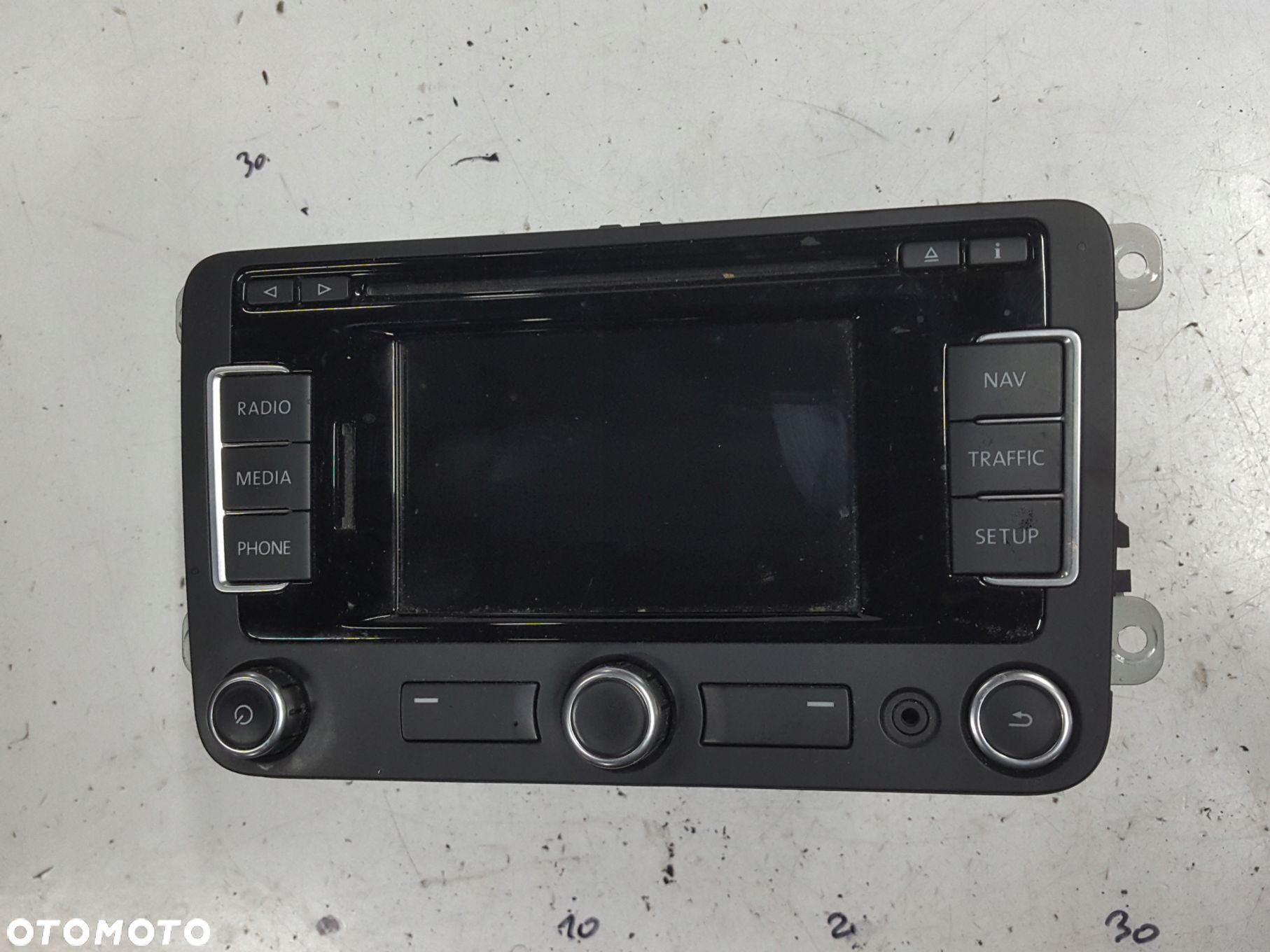 VW PASSAT B7 CC EOS GOLF V VI NAWIGACJA GPS RADIO 3C0035279X - 1