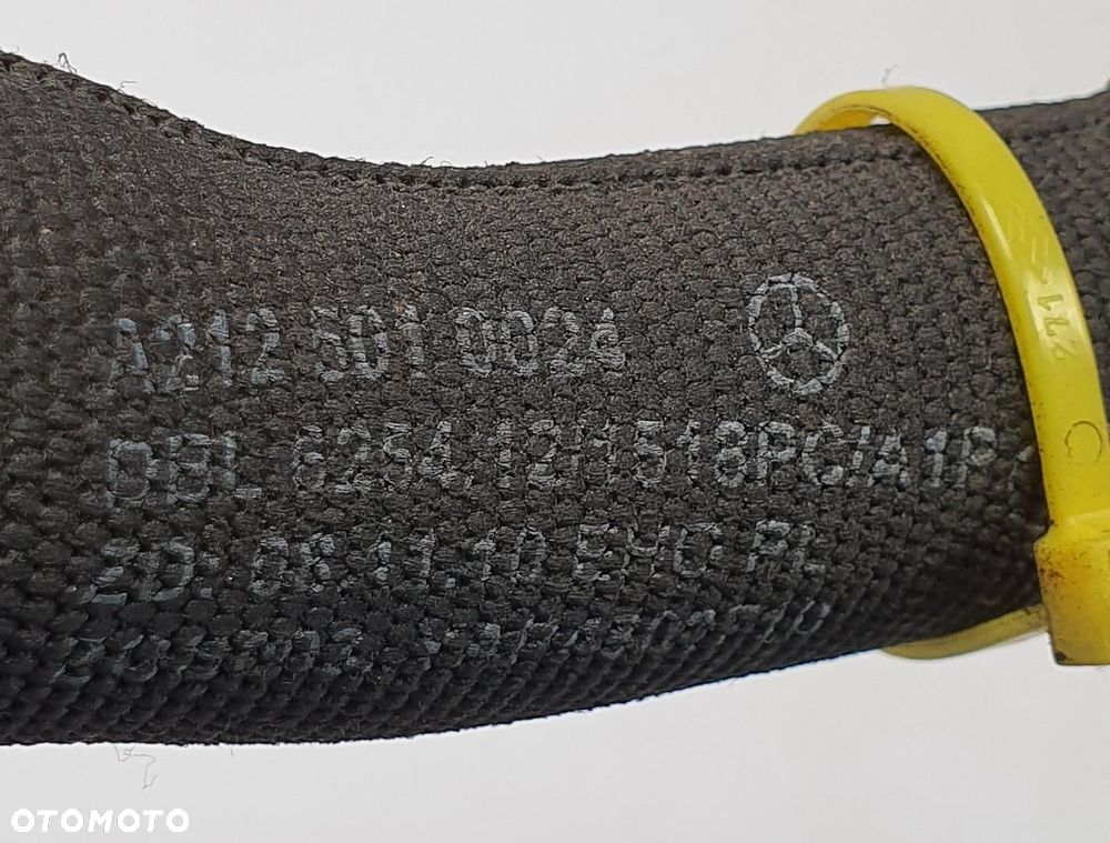 WĄŻ RURKA PRZEWÓD WODY MERCEDES W207 2.2 CDI A2125010024 - 5
