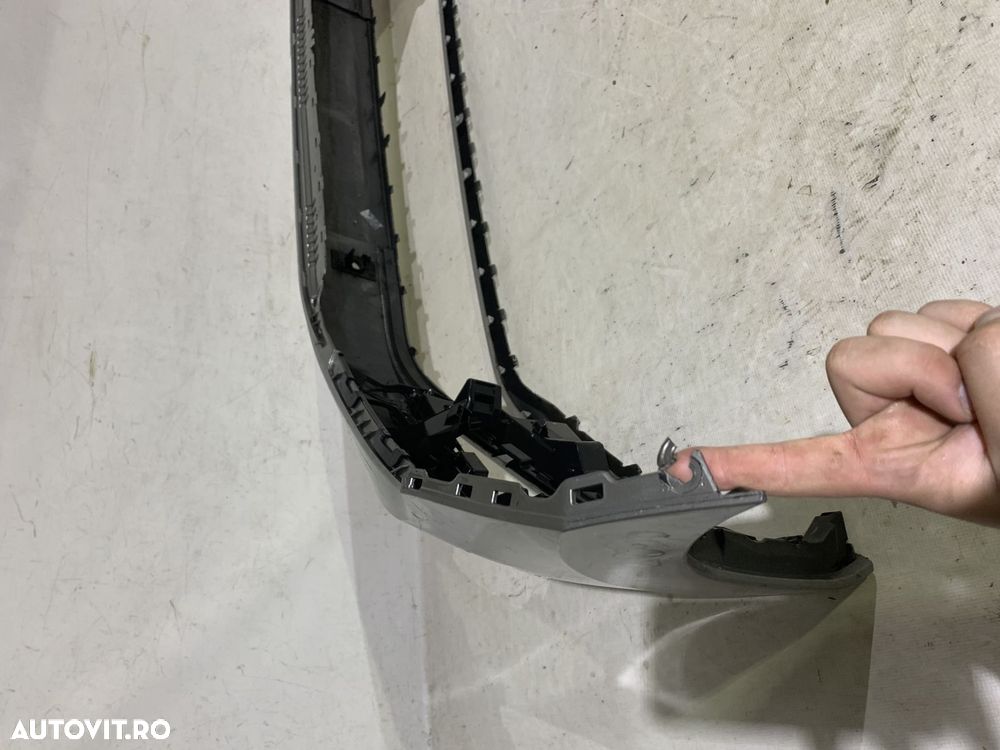 Bara fata VW Sportsvan, facelift, 2017, 2018, 2019, cod origine OE 510807221M, cu gauri pentru spalatori faruri si senzori de parcare (4). - 10