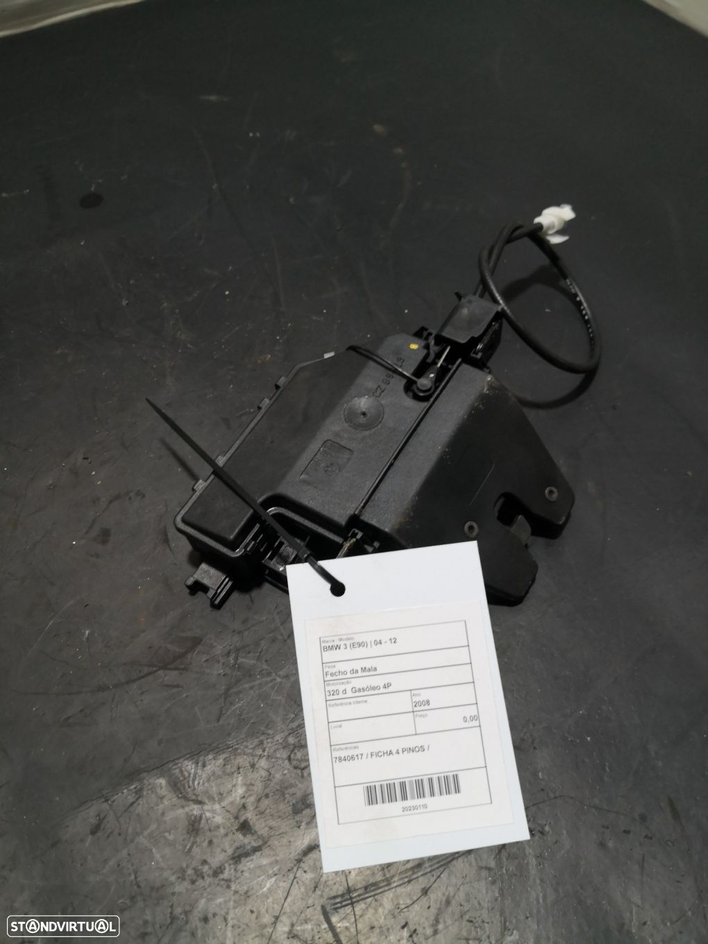 Fecho Da Mala Bmw 3 (E90) - 1