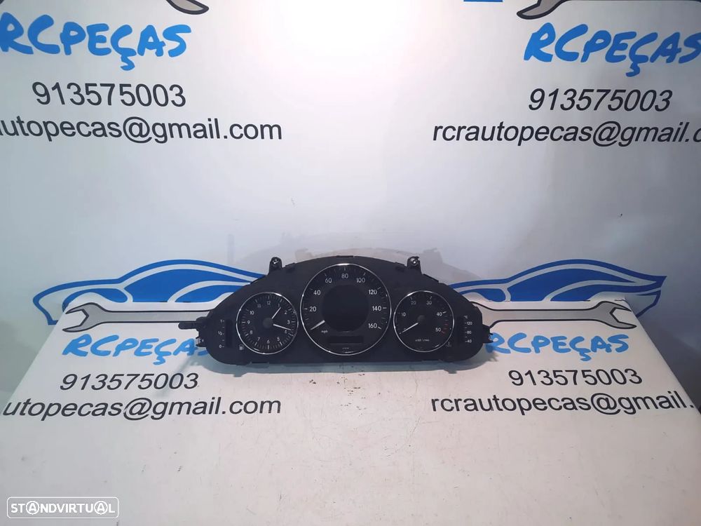 QUADRANTE MOSTRADORES MERCEDES BENZ CLASS CLS C219 W219 A2195403811 2195403811 PAINEL INSTRUMENTOS MPH KM - 9