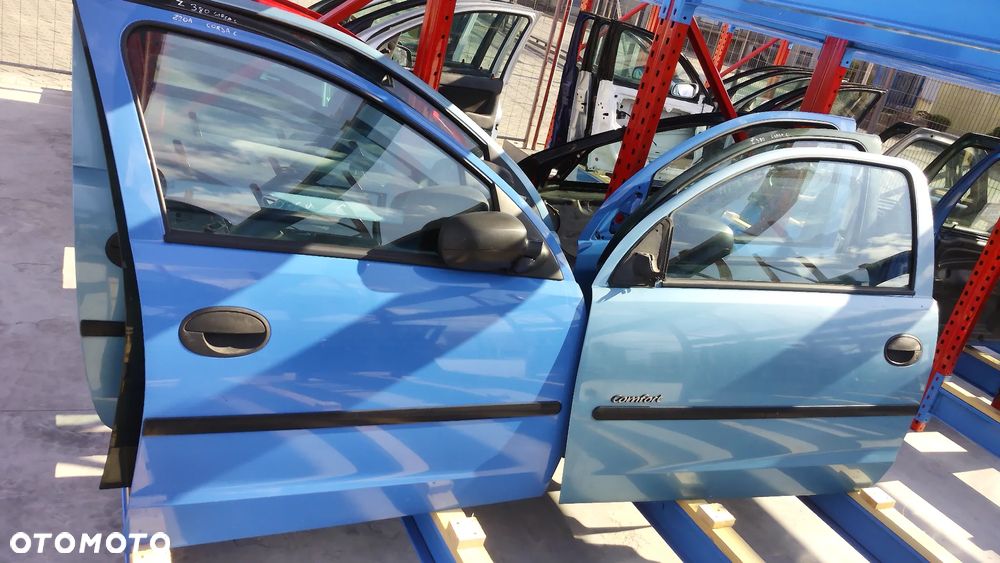 Opel Corsa C Drzwi Lewy Prawy Przód - 2