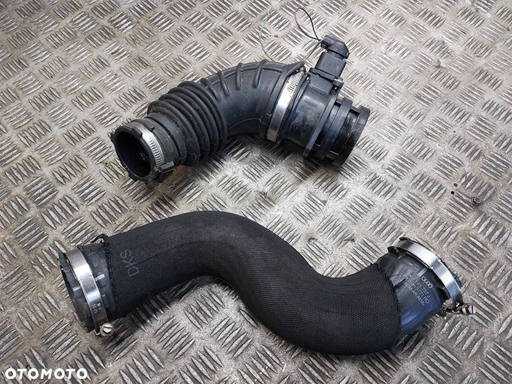 PRZEPŁYWOMIERZ + DOLOT RURA + RURA INTERCOOLERA AUDI A4 B8 1.8 TFSI - 1