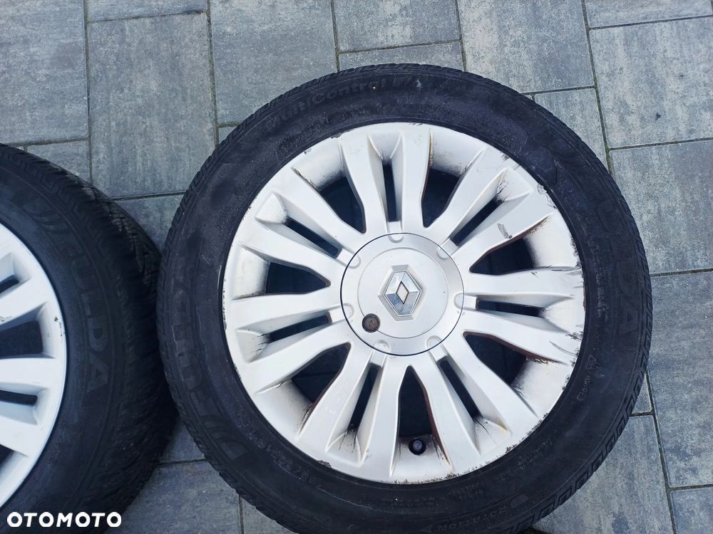 FELIGI Z OPONAMI ALUMINIOWE RENAULT CLIO III R15 4X100 ET43 60,1 mm OPONY FULDA 185/60 R15 WIELOSEZON NR7 - 5