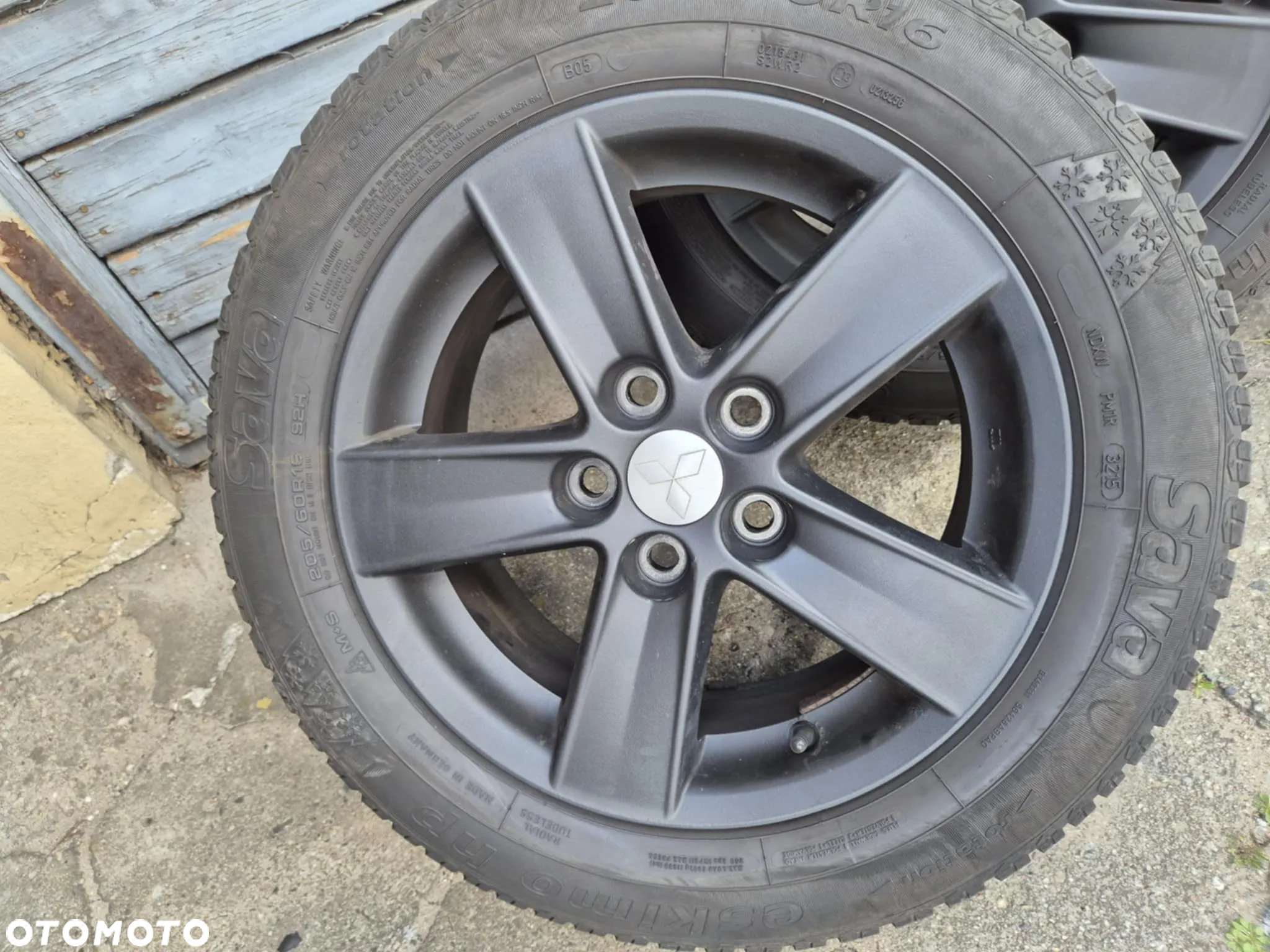 FELGI ALUMINIOWE 16'' MITSUBISHI LANCER SPORTBACK VIII oryginalne czarne - 11