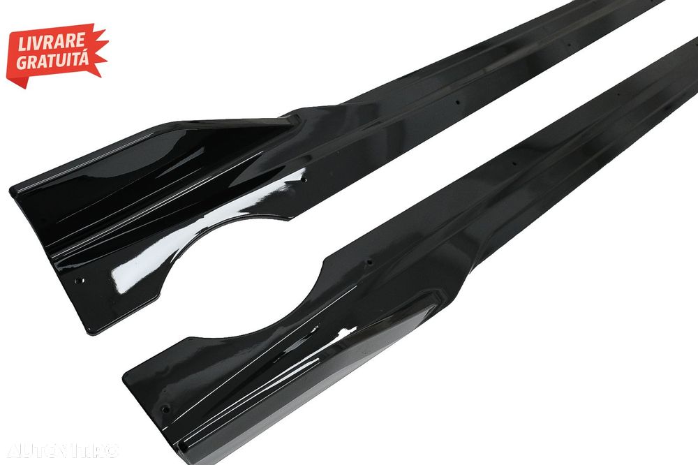 Pachet Exterior Aero BMW X5 G05 (2018-2022) M-Tech Black Knight Design Negru Lucio- livrare gratuita - 3