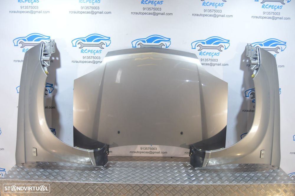 FRENTE COMPLETA NISSAN XTRAIL T30 CAPOT PARACHOQUES GUARDA-LAMAS OTICAS REFORÇO - 7