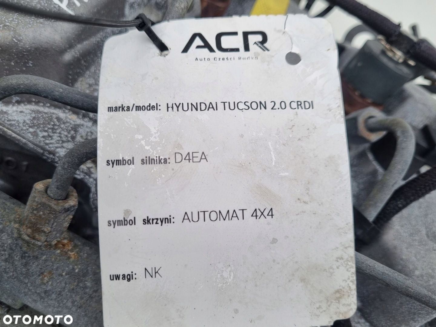 SILNIK KOMPLET Kia Carens II 2.0 CRDI 153tyś D4EA - 11
