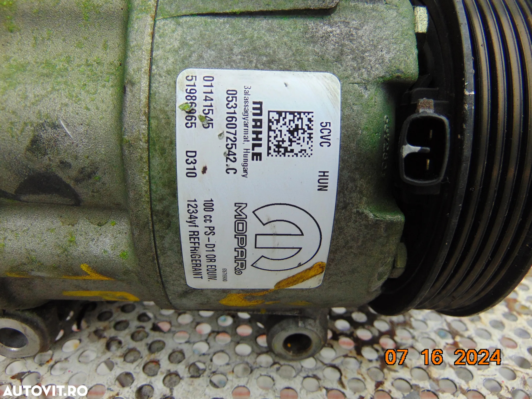 Compresor clima Fiat Tipo 1.4 Fiat 500 Panda lancia 1.4 - 10