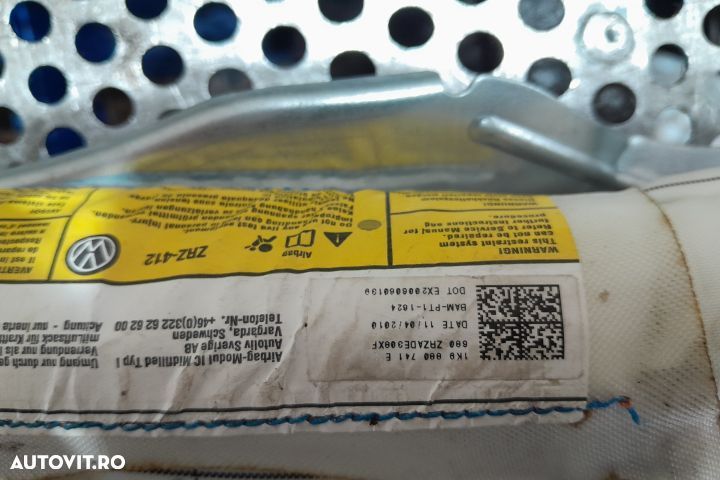 Airbag cortina stanga 1K9880741E 1K9880741E Volkswagen VW Golf 6 [200 - 3