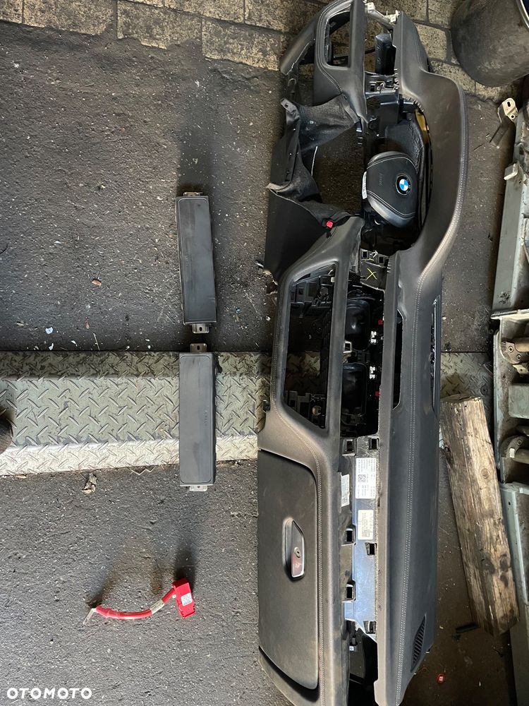 BMW g12 g11 740i silnik b58b30a 475 blackshappire maska drzwi lewe klapa silnik zawieszenie ćwiartka - 19