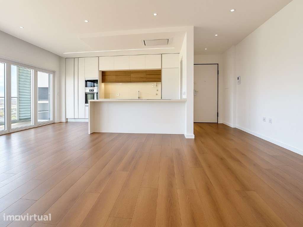 Apartamento T3 Novo | 168m² | Piscina | Ginásio | Garagem em BOX - Grande imagem: 4/30