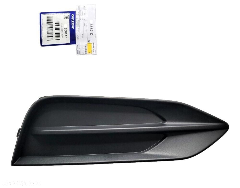 VOLVO S90 S90L V90 prawa kratka atrapa zderzak przod OE 31383250 - 1