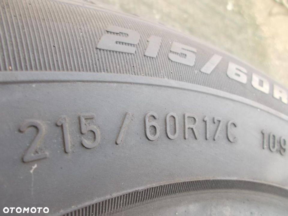 2x GOODYEAR Cargo Vector 215/60R17C 7mm 2017 - 2
