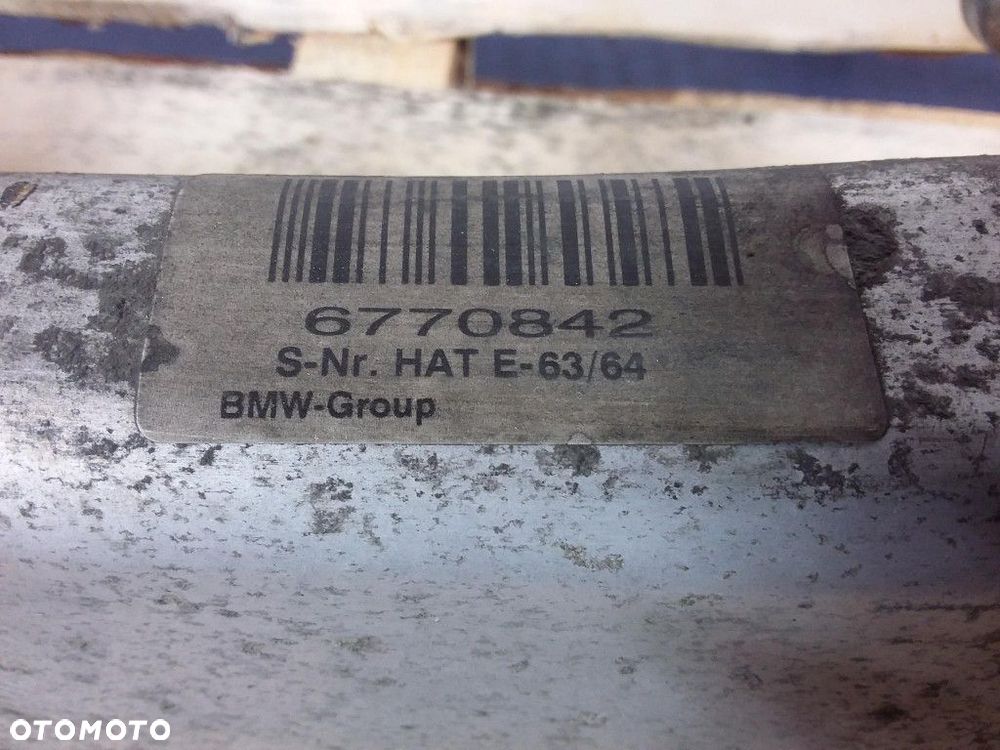 BMW 6 E63 E64 BELKA ZAWIESZENIA TYŁ 6770842 - 5
